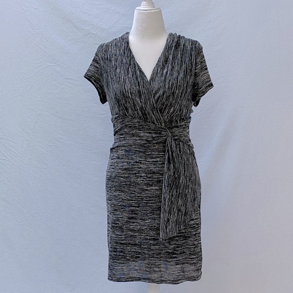 Maeve Dresses & Skirts - Maeve Black and Gray Spacedye Dress